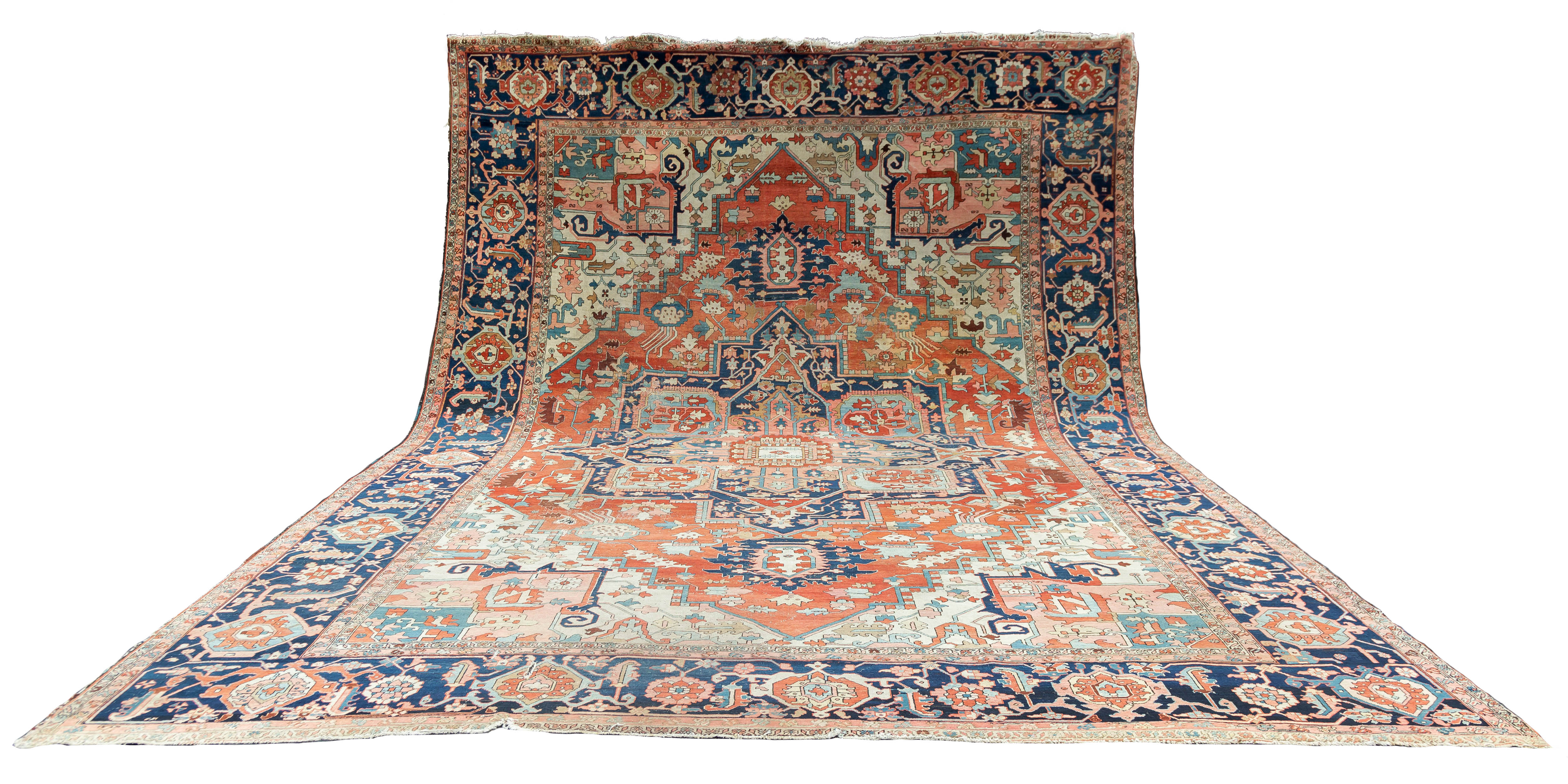 Appraisal: SERAPI ORIENTAL RUG th century