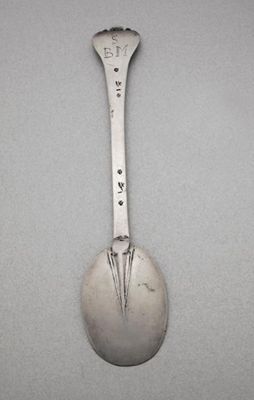 Appraisal: A Charles II spoon scratched 'S' over 'BM' maker unascribed