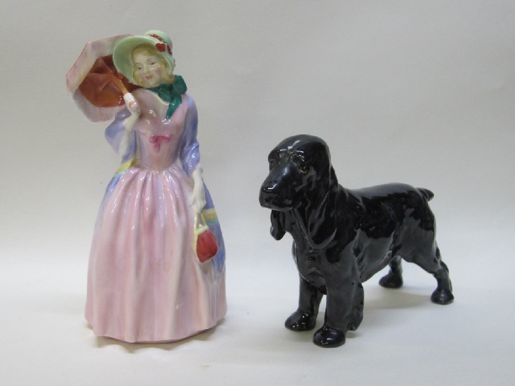 Appraisal: Royal Doulton figure 'Miss Demure' HN and a Royal Doulton