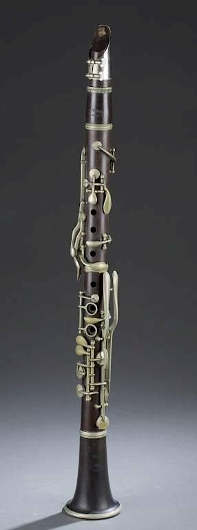 Appraisal: Clarinet th century Clarinet th century France Maker Chester Fischer