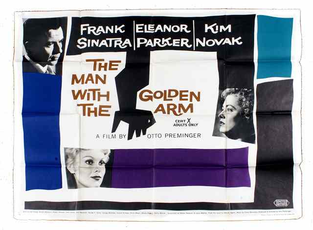 Appraisal: MAN WITH THE GOLDEN ARM United Artists drama starring Frank