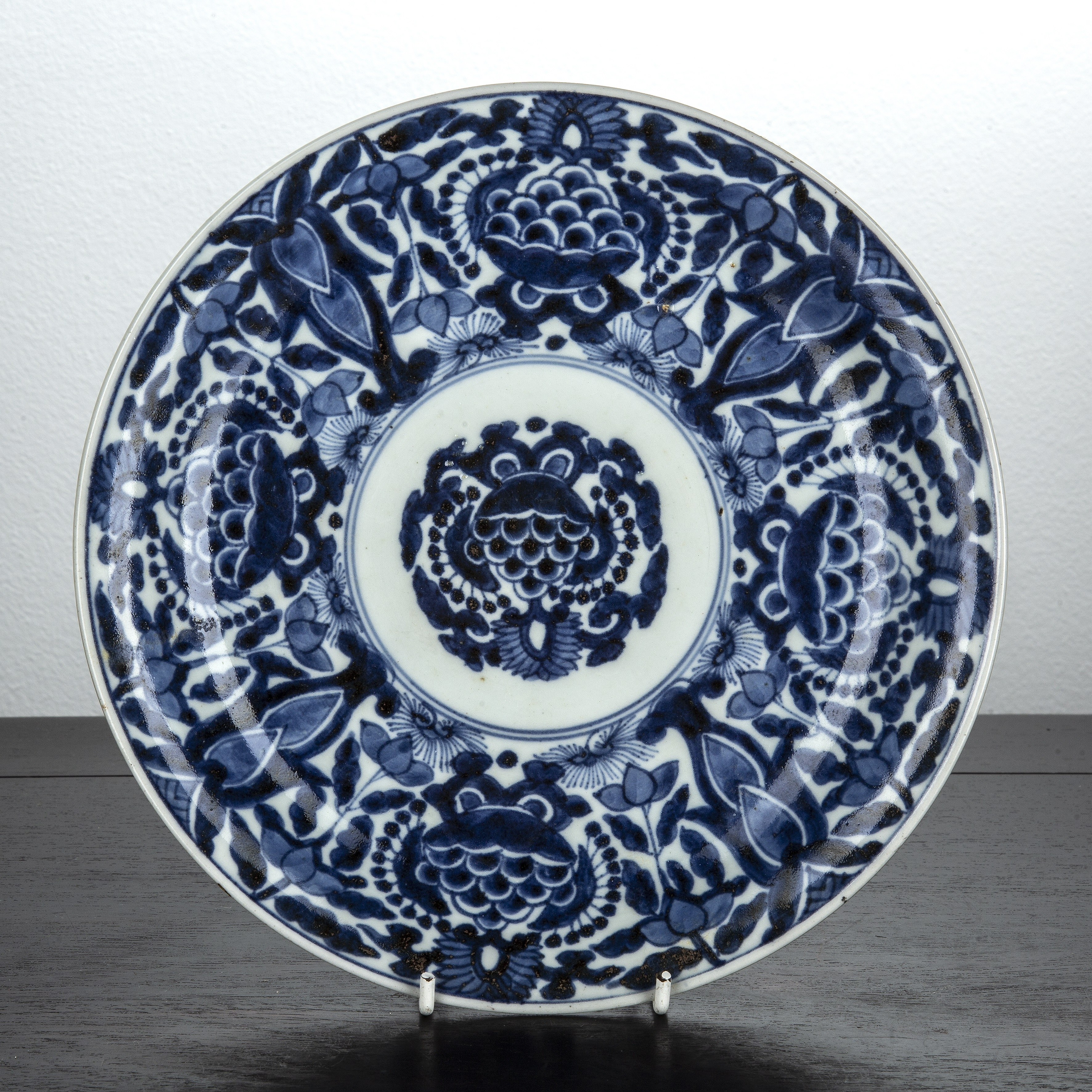 Appraisal: Blue and white Arita ware dish or plateJapanese late th