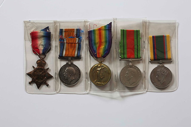 Appraisal: A GROUP OF MEDALS awarded to Private F V Northrop