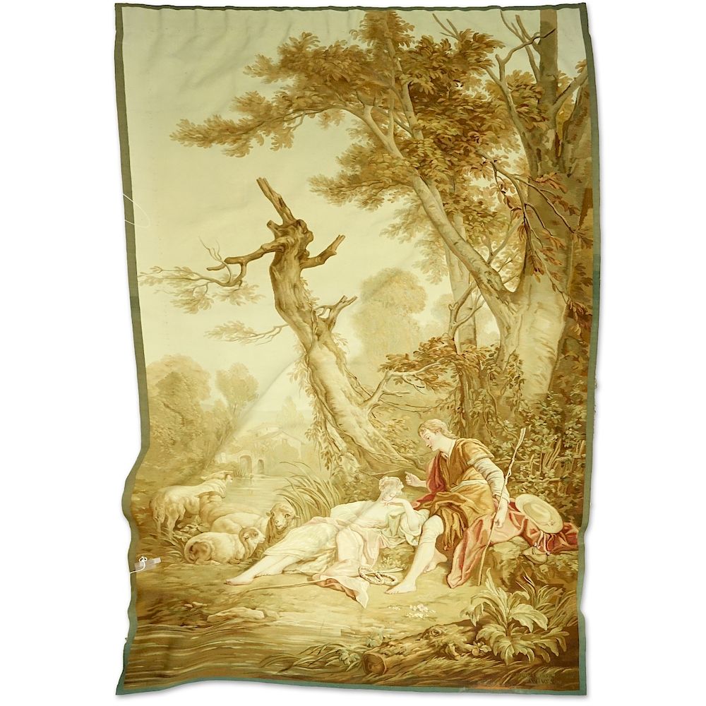 Appraisal: th Century French Aubusson Tapestry th Century French Aubusson Tapestry