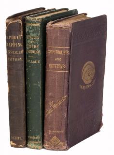 Appraisal: Spiritualism Antiquarian Trio of Antiquarian Volumes on Spiritualism Including Spirit-Rapping