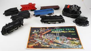 Appraisal: Lionel Trains And Gilbert Sign Lionel trains and Gilbert sign