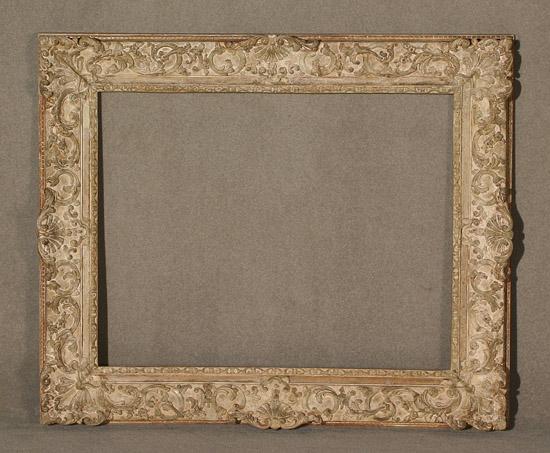 Appraisal: George III Style White-Washed Giltwood Frame Early th Century Sight