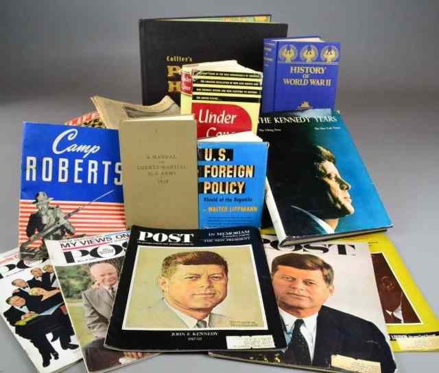 Appraisal: PCS BOOKS MAGAZINES NEWSPAPERS - JFKIncluding '' The Kennedy Years''