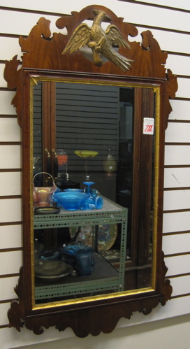 Appraisal: CHIPPENDALE STYLE WALL MIRROR Philadelphia design American early th century