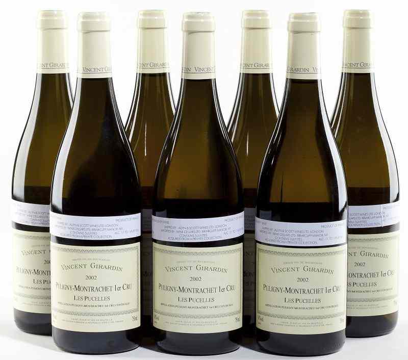 Appraisal: Puligny-MontrachetVincent Girardin Les Pucelles bottlesRemoved from Mr Knott's large temperature-controlled