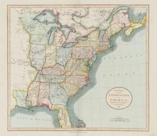 Appraisal: CARY John A New Map of the United States of