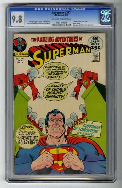 Appraisal: Superman CGC D C Comics Click for full description