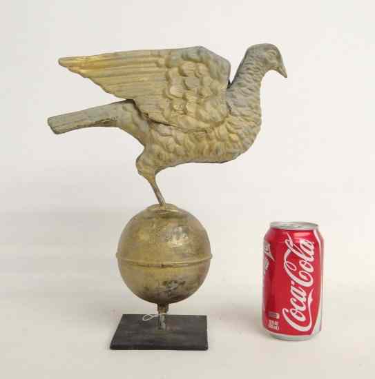 Appraisal: Full bodied dove weathervane '' Length '' Ht