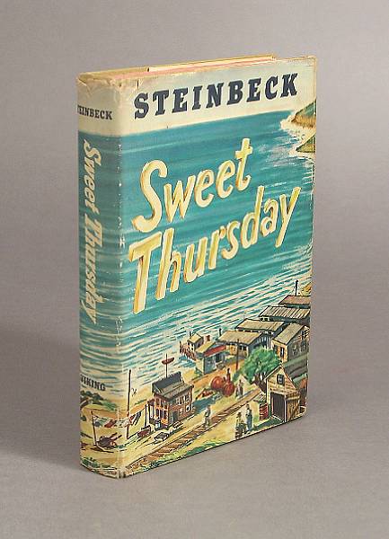 Appraisal: Steinbeck John Sweet Thursday New York Viking vo Original yellow