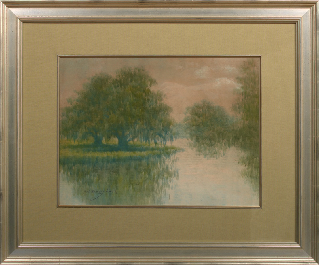 Appraisal: Alexander John Drysdale American New Orleans - Louisiana Bayou Scene