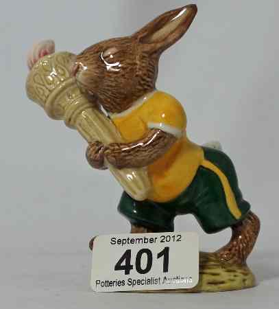 Appraisal: Royal Doulton Bunnykins figure Olympic DB B special colourway boxed