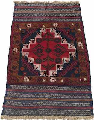 Appraisal: A Baluch Persian Runner Apprx '- x '- Low dense