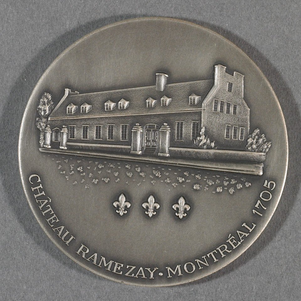 Appraisal: Numismatic and Antiquarian Society of Montreal Silver Medal Centennial Commemortion