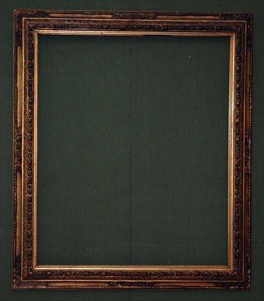 Appraisal: Large Rectangular Giltwood Frame x in