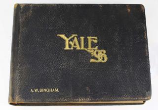 Appraisal: Yale Photo Album Including Sports Teams includes cabinet photos of