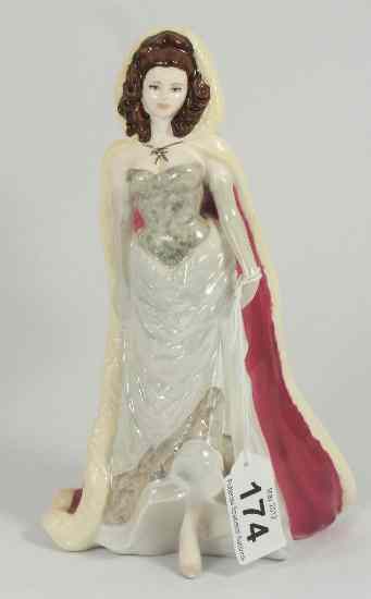 Appraisal: Coalport Figure Christmas Ball