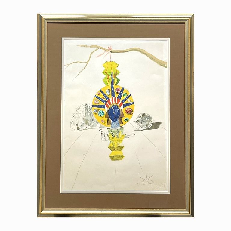 Appraisal: Salvador Dali American Clock Ap Salvador Dali American Clock Ap