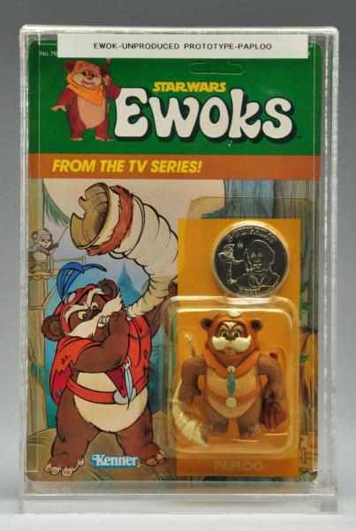 Appraisal: Stars Ewoks Paploo Carded Prototype Description One of ten figures