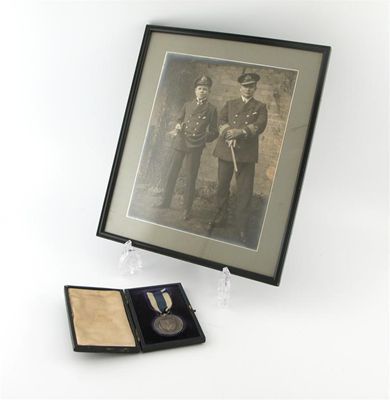 Appraisal: World War I a Merchant Navy Captain's Lloyd's Medal for