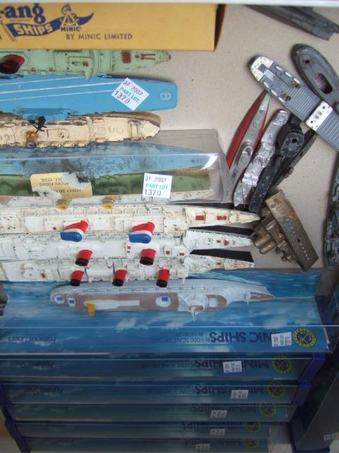 Appraisal: A quantity of Triang Minic die-cast ships and boats including