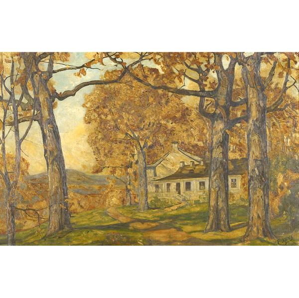 Appraisal: Three American landscapes F Levy American late th early th