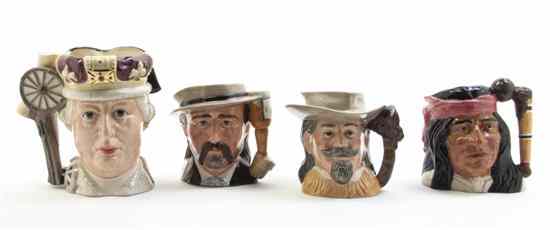 Appraisal: A Collection of Royal Doulton Toby Mugs each depicting a