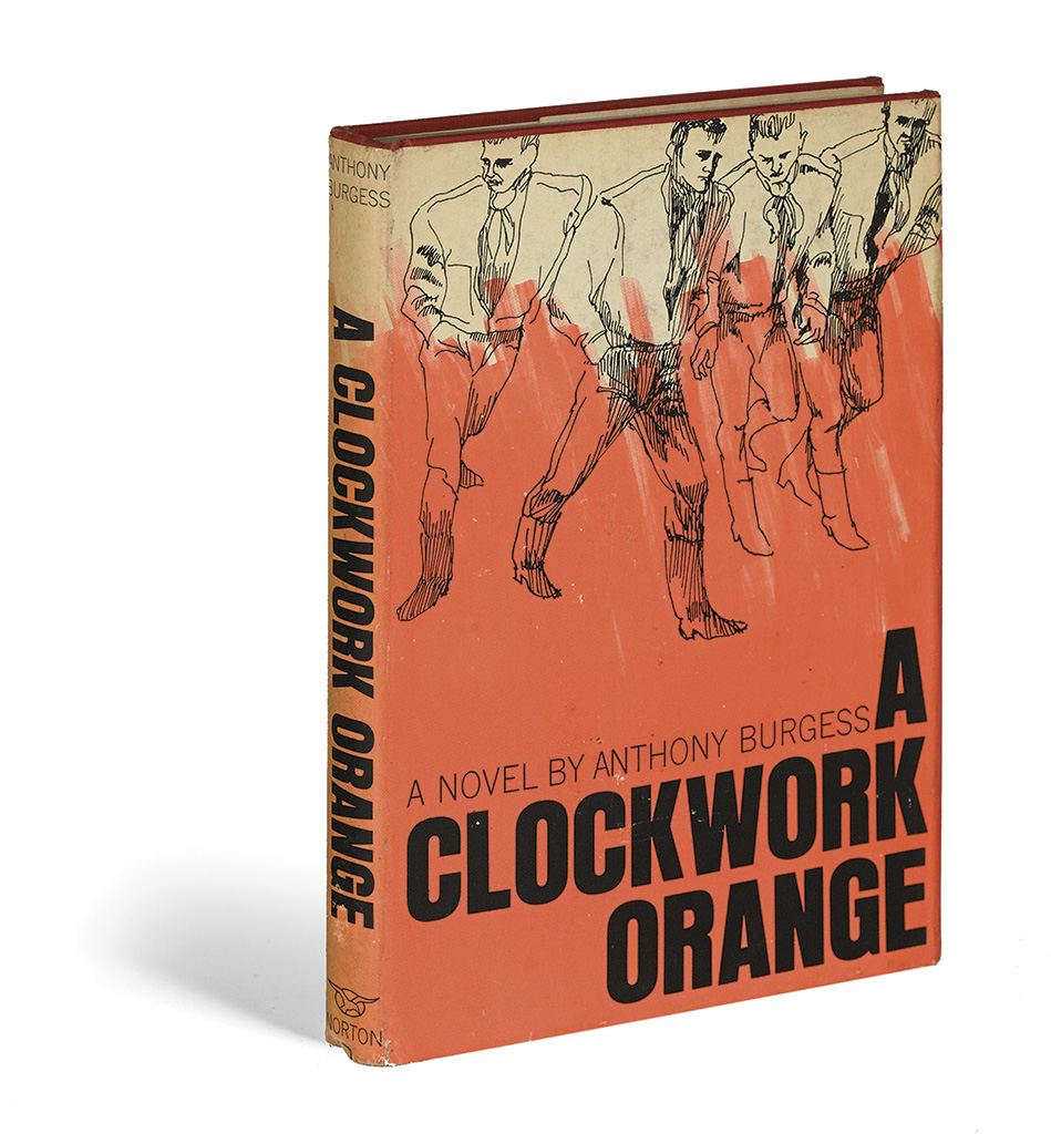 Appraisal: BURGESS ANTHONY A Clockwork Orange vo publisher's red-orange cloth spine