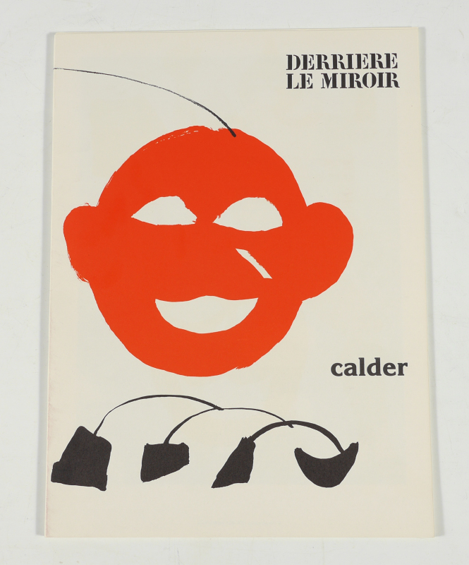 Appraisal: DERRIERE LE MIRIOR ALEXANDER CALDER pages and cover lithographs and