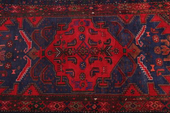 Appraisal: PERSIAN HAMADAN RUG - App ft x ft in