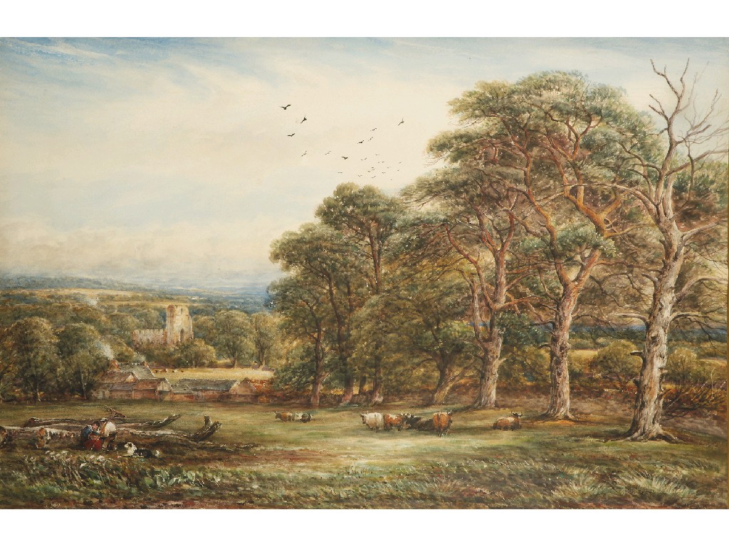 Appraisal: JAMES ORROCK RI Ulverscroft Priory Leicestershire signed titled and indistinctly