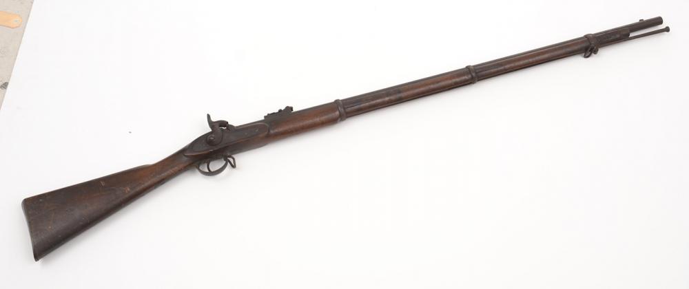 Appraisal: A PATTERN ENFIELD MUZZLE LOADING RIFLE ND MODEL CALIBRE INCH