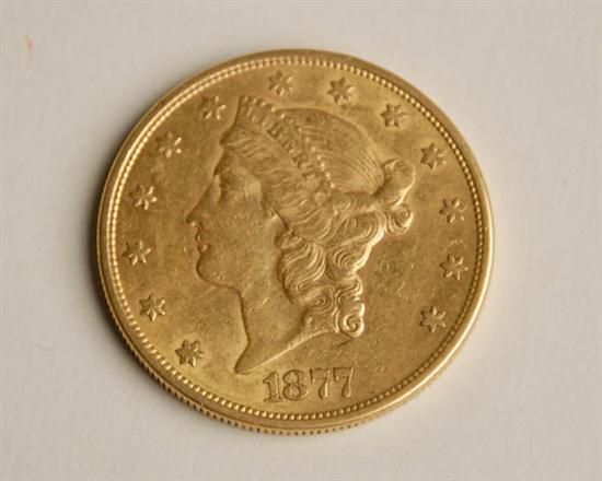 Appraisal: -S Liberty Head Twenty Dollar Gold Piece