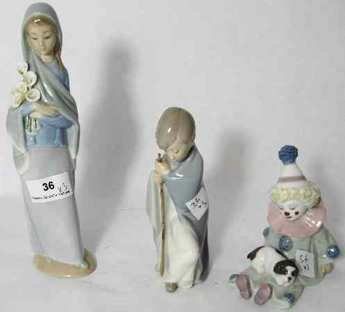 Appraisal: Lladro Figure of Girl with Calla Lillies Height cm Boxed