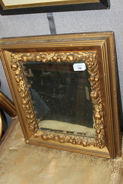 Appraisal: A TH CENTURY GILT GESSO FRAME the inner border moulded