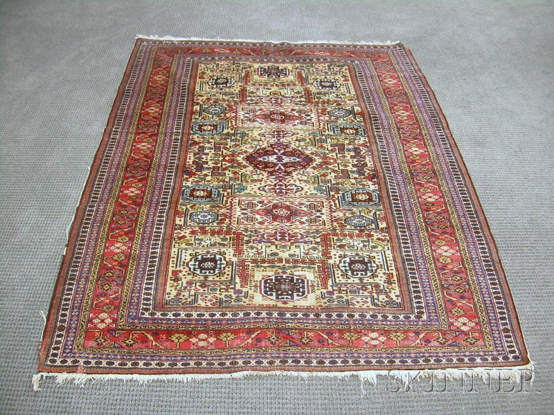 Appraisal: Shirvan Rug East Caucasus th century ft in x ft