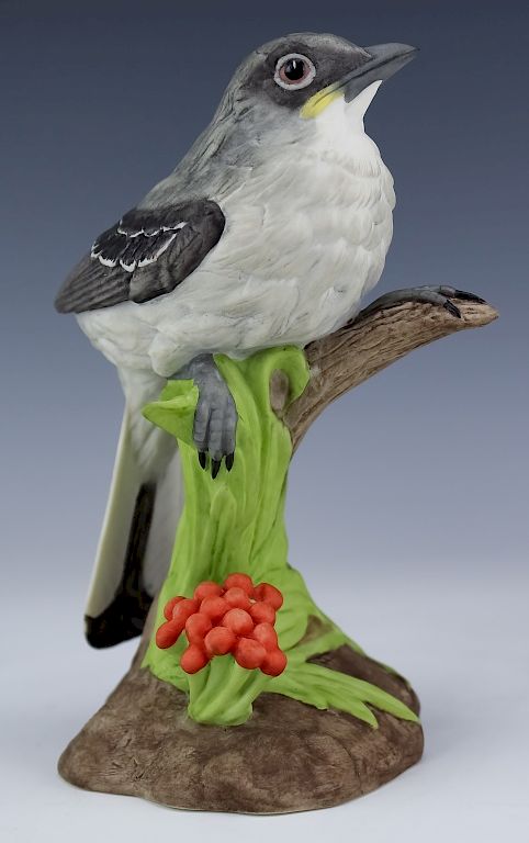 Appraisal: Boehm Porcelain Baby Mockingbird Figurine Boehm porelain bird figurine Guaranteed