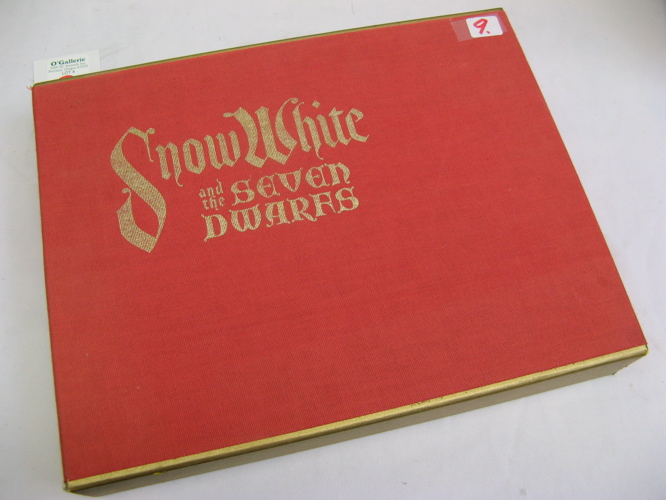 Appraisal: COLLECTIBLE CASED BOOK Snow White and the Seven Dwarfs having