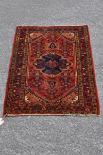 Appraisal: Bijar Area Rug Bijar area rug early th century '