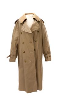 Appraisal: Burberry Men's Trench Coat w Classic Plaid Lining Burberry English