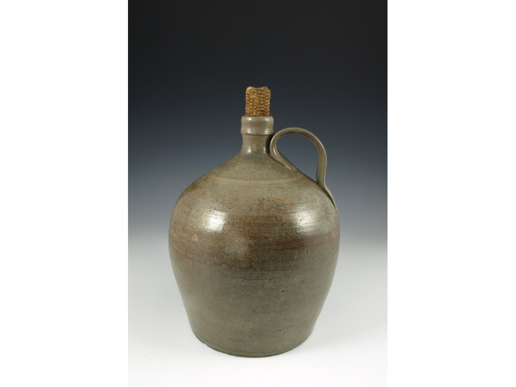 Appraisal: NC Pottery Jug att to JM Yow of Erect NC