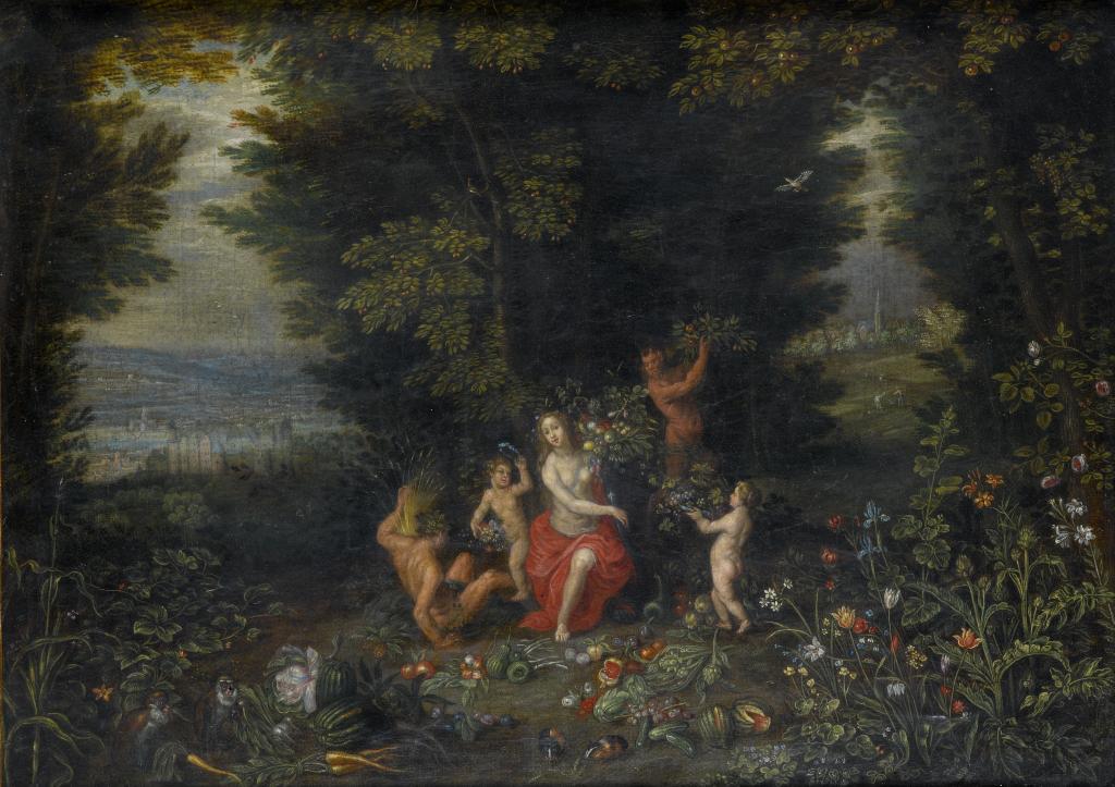 Appraisal: FOLLOWER OF JAN BRUEGHEL THE ELDER - AND HENDRIK VAN