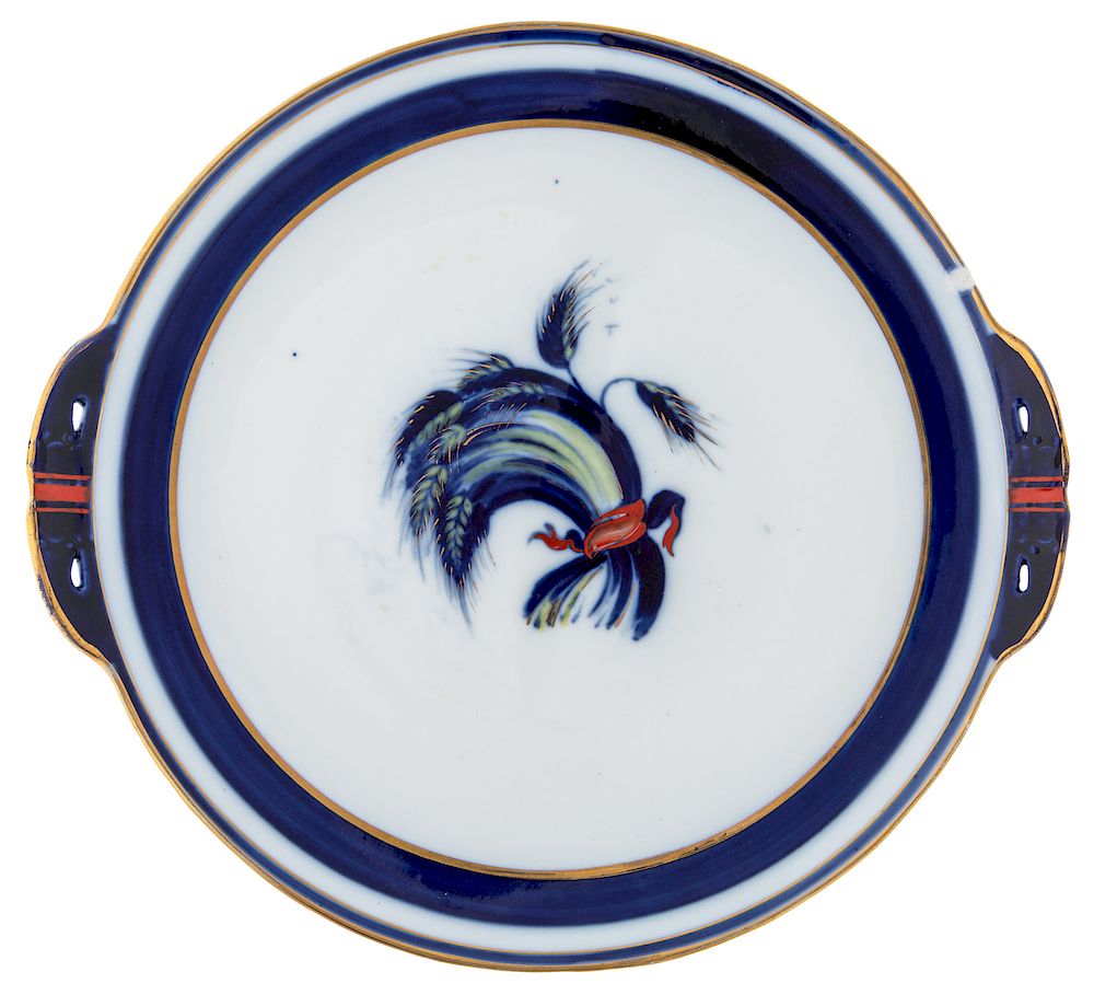 Appraisal: A RUSSIAN PORCELAIN 'HARVEST' PLATE AFTER ALEKSANDRA SHCHEKOTIKHINA-POTOTSKAYA RUSSIAN -