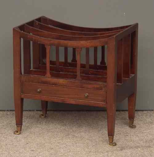 Appraisal: A figured walnut rectangular cellaret of Art Deco design with