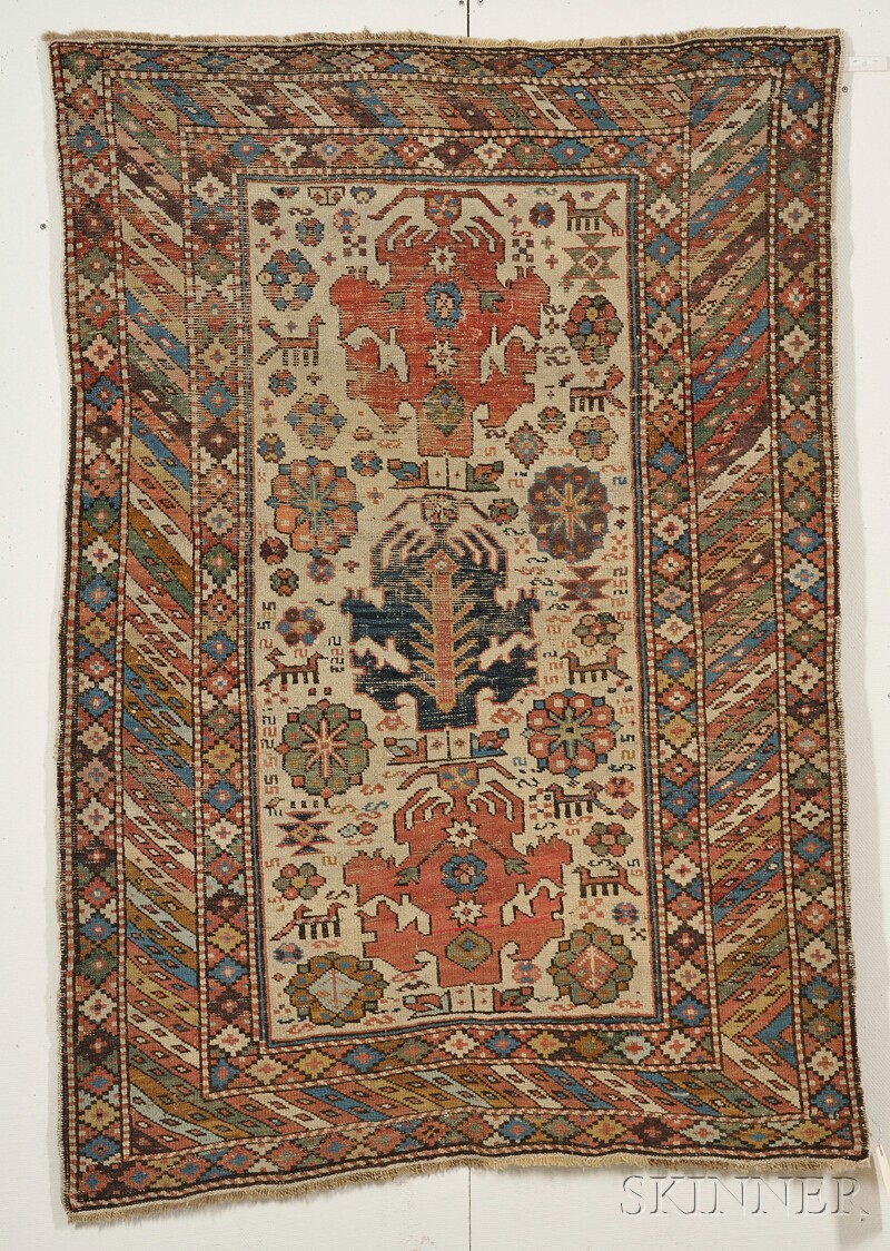 Appraisal: Shirvan Rug East Caucasus second half th century areas of