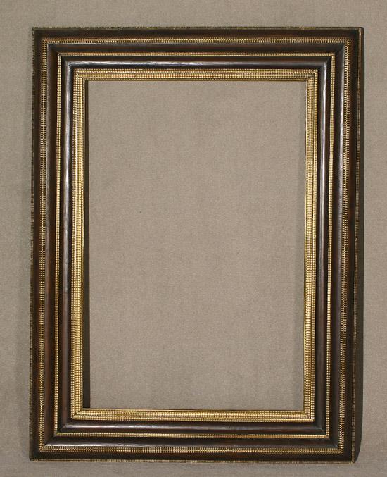 Appraisal: Dutch Baroque Style Gilt Composition and Brown Stained Rippled-Molded Wood